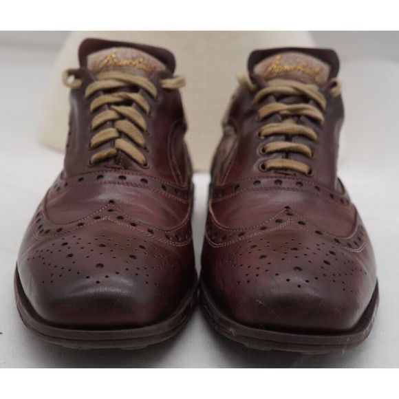 Men’s Stefano Branchini Trofeo Wingtip Lace Up Burgundy Shoes Size US 11 main image 12
